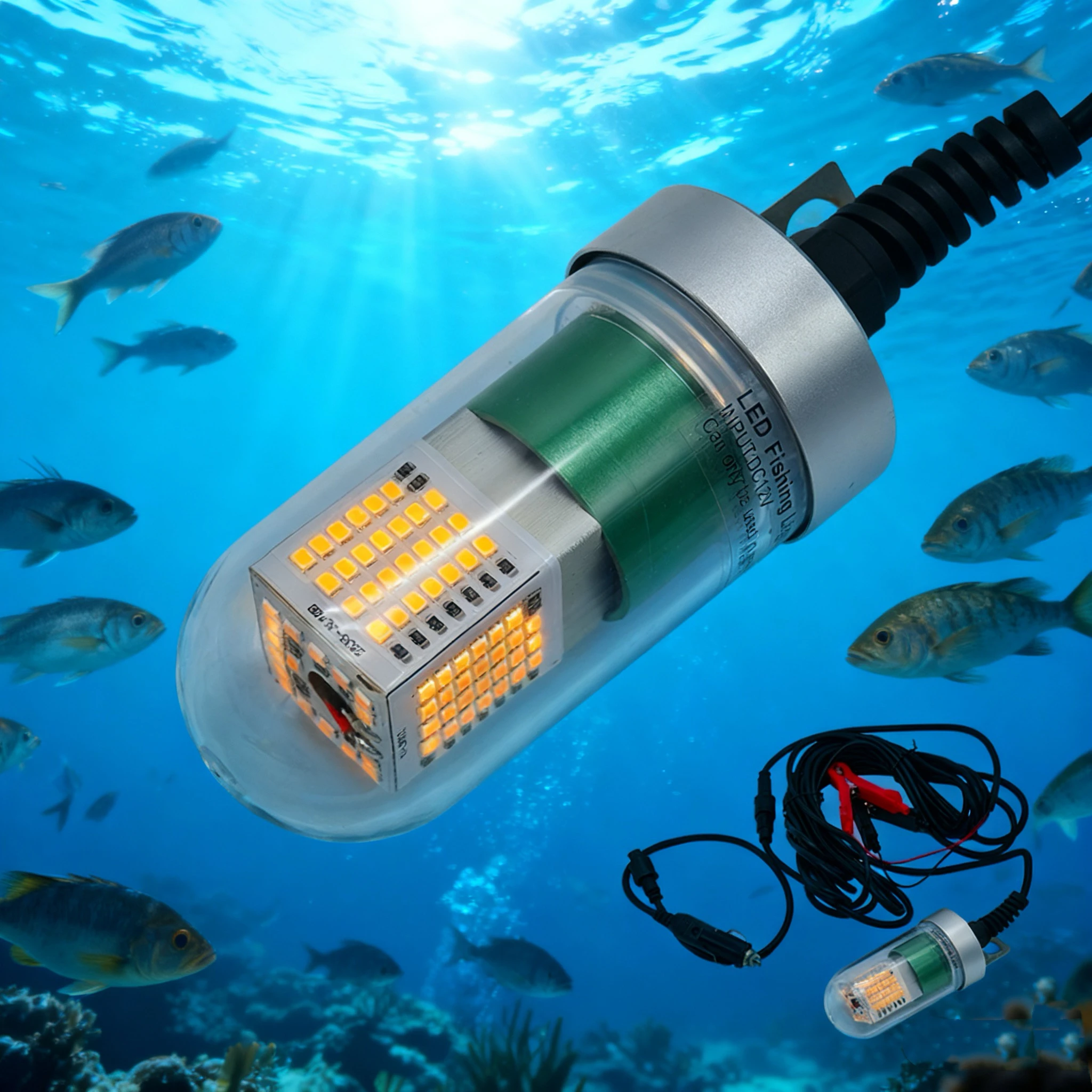 Glow Fishing Light Stick 30cm Length Chemical Reaction 12 Hours Green Light Night