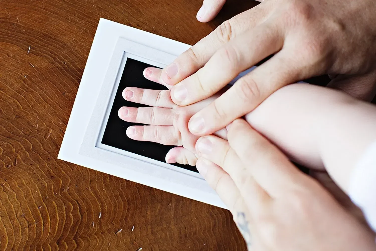 2er-Set Haustier-Pfotenabdruck- und Handabdruckkissen, ungiftiges Druckkissen für Haustierpfotenabdrücke, Baby-Hand- und Fußabdruckkissen, Pfotenabdruck-Duschgeschenk – Detail 7