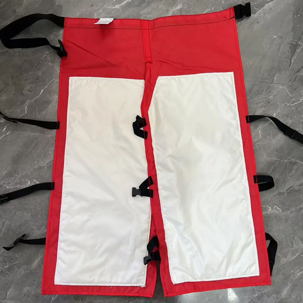 

Black Heavy Duty Cutting Apron Adjustable Waist Belt Apron Tree Work Protective Apparel Wear Resistant Fabric Lightweight Design