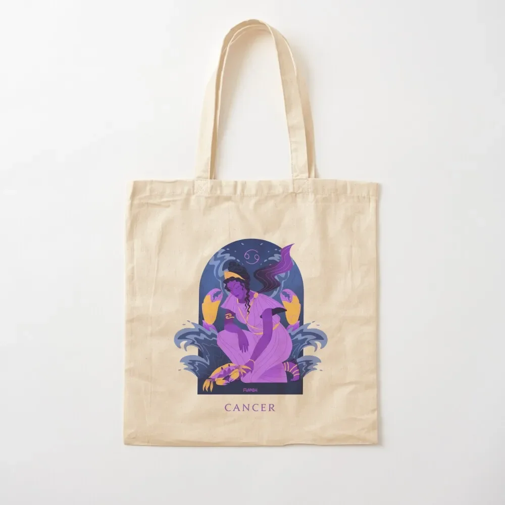 Cancer - Ancient Greek Astrology Series Tote Bag cute pouch bag Shopping bags Tote Bag