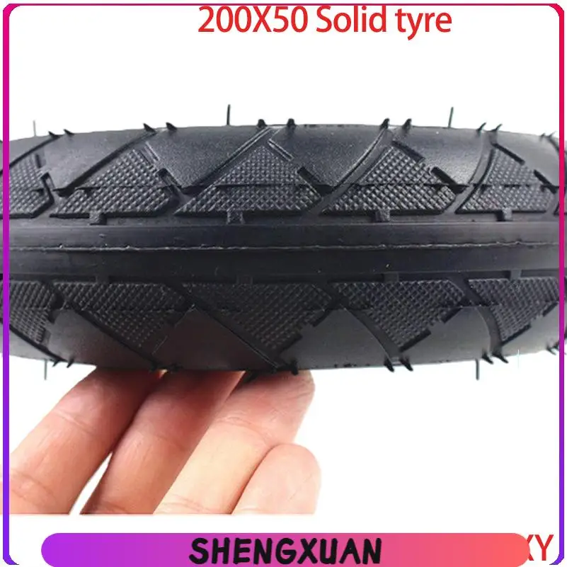 200X50 solid tires are more stable for electric skateboard cover tires and tire accessories