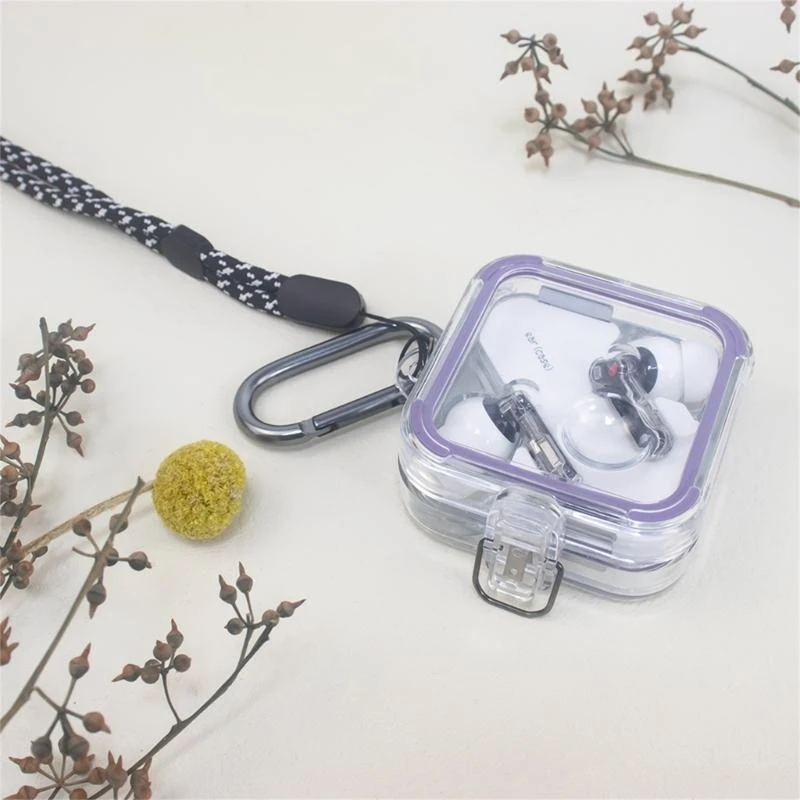Stoßfeste Headset-Abdeckung für Nothing Ear (2), staubdichte Hülle, waschbares CaseShell E74A – Detail 1