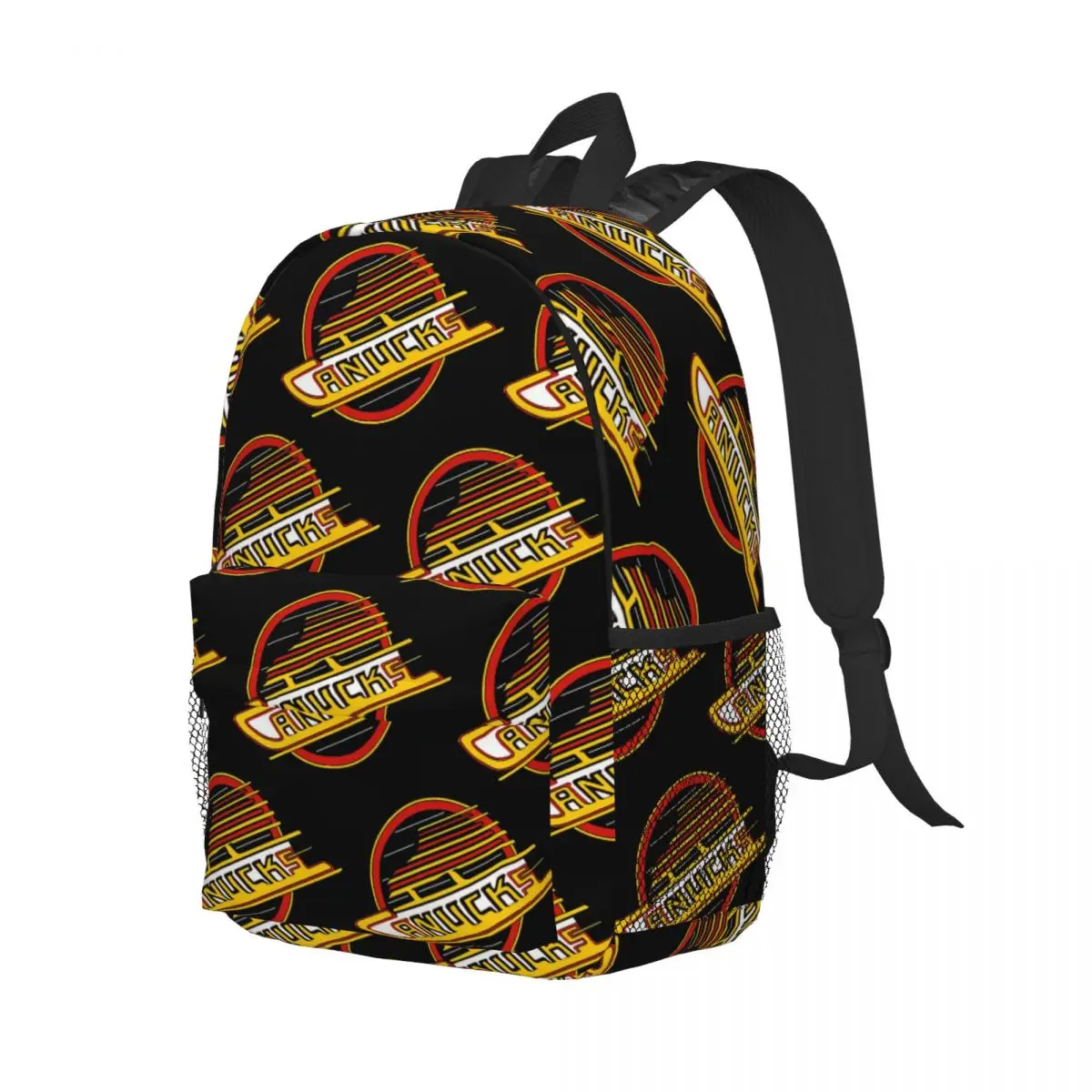 Vancouver Hockey Canucks Skate Backpack Student Boys Girls BookBag Men Women School Bag Laptop Shoulder Bags