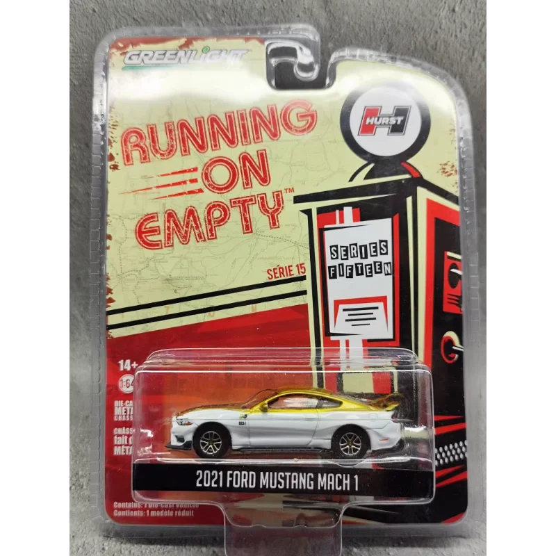 

Diecast GreenLight 1:64 Scale 2021 FORD MUSTANG MACH 1 Ford Mustang Alloy Car Model Collectible Toy Gift Souvenir Display