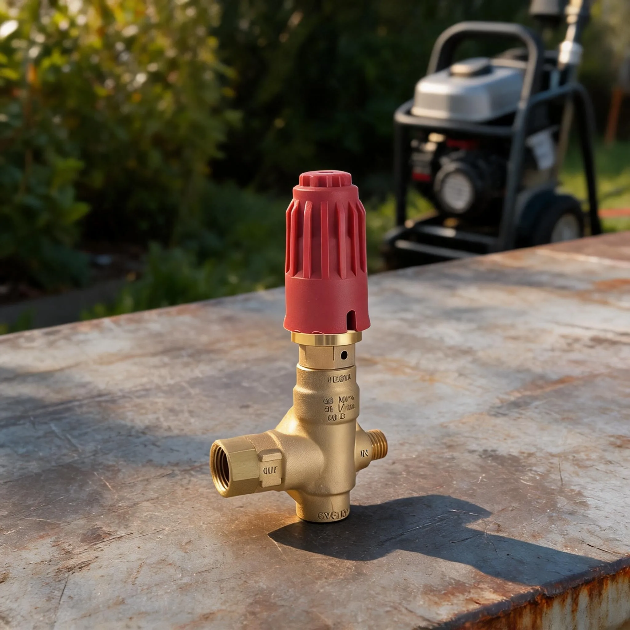 Brass Unloader Valve 350 Unloader Valve Robust Brass And Steel Intuitive Knob Design 1 2 Inch FPT Size For VB350 Pump