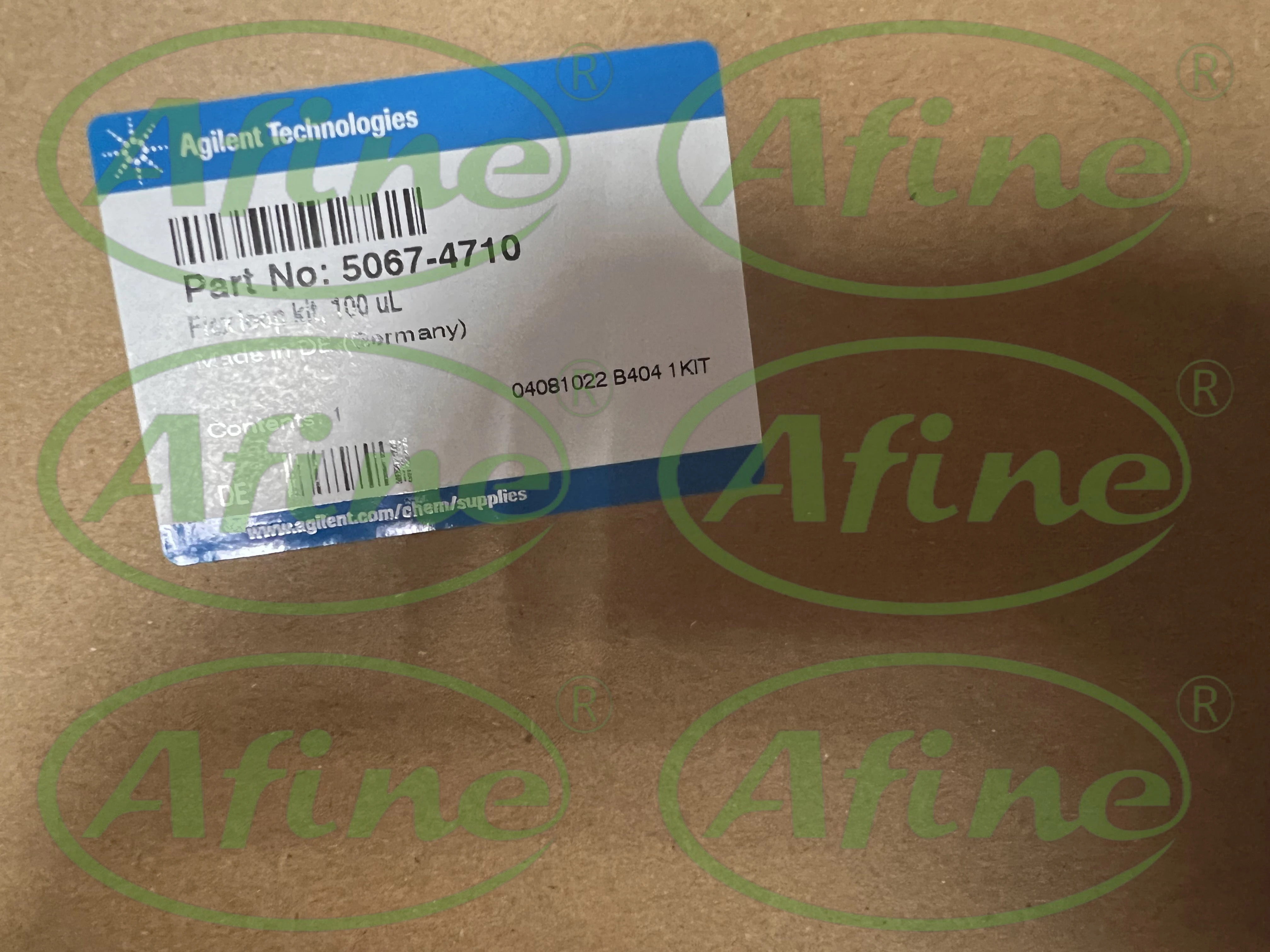 

AFINE Agilent 5067-4710 Sample Dosing Ring Capillary Kit Stainless Steel for G1367E, G4226A Performance Autosampler