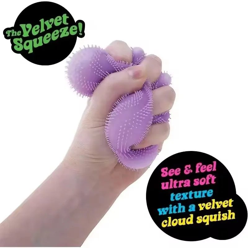 Nee doh wonder waves fuzz sensorische fidget bal stressverlichting_voghion.com