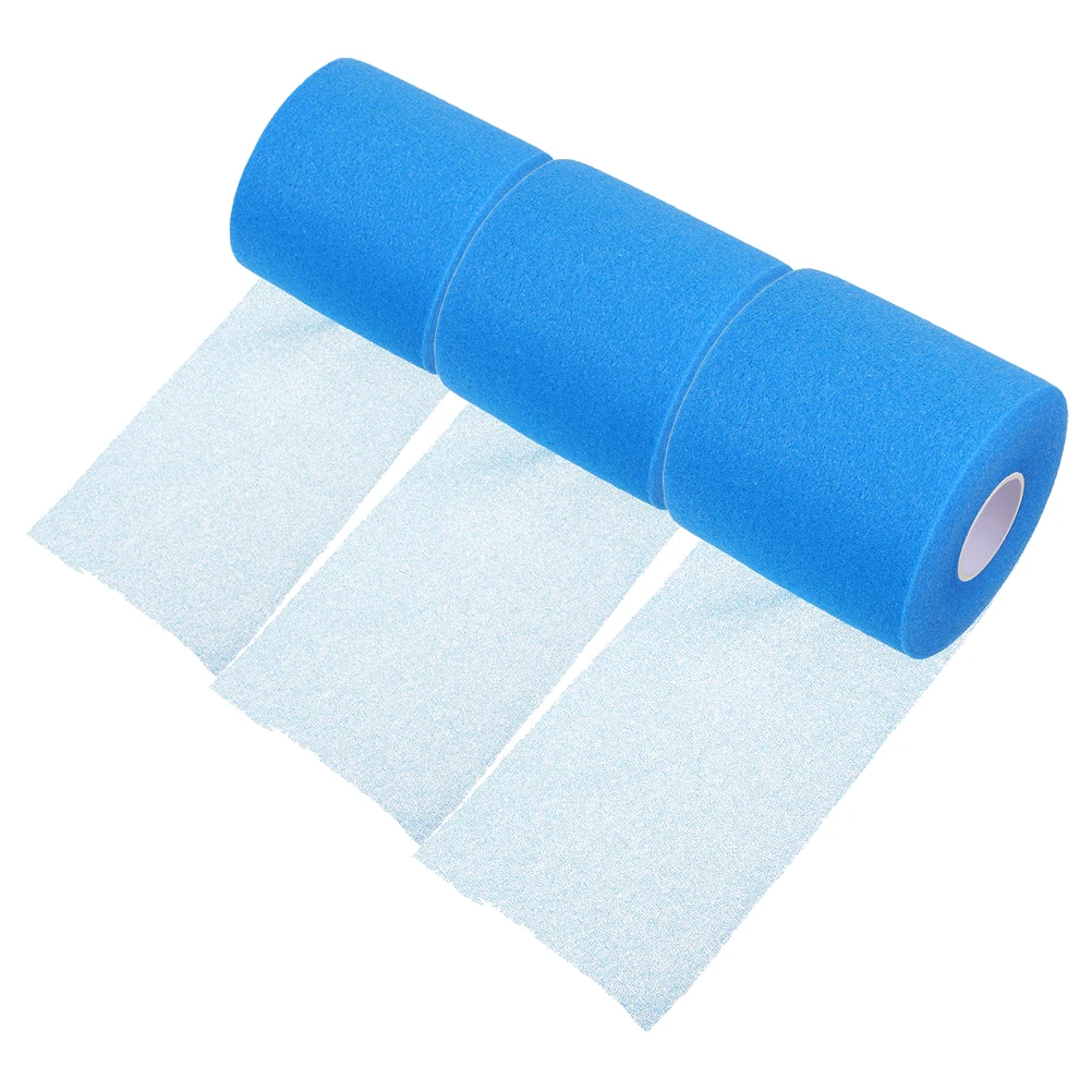 

3 Rolls Portable Shockproof Sponge Finger Tape Joint Protection Athletic Wrap Cuttable Sports Tape Breathable Elastic Bandage