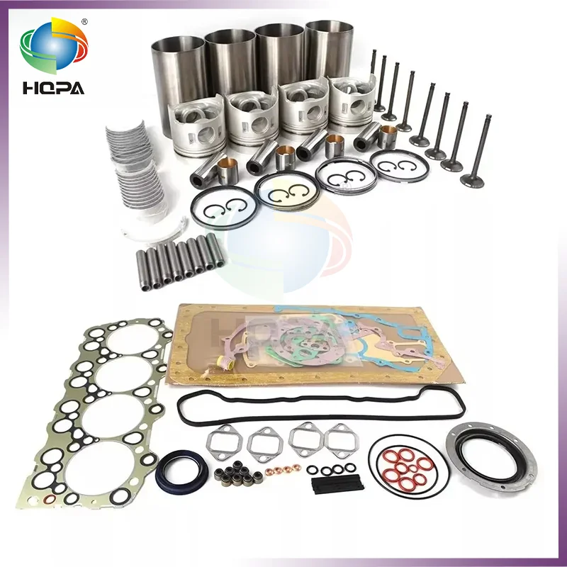 

PISTON, PISTON PIN, CONNECTING ROD COPPER SLEEVE, PISTON RING, CYLINDER LINER, OVERHAUL KIT FOR VOLVO EC140DL EXCAVATOR