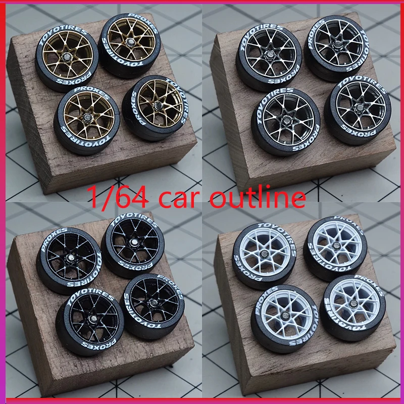 1:64 Car Outline Diameter 8.1mm Suitable for 1/64 Car Model Modification Accessories Static