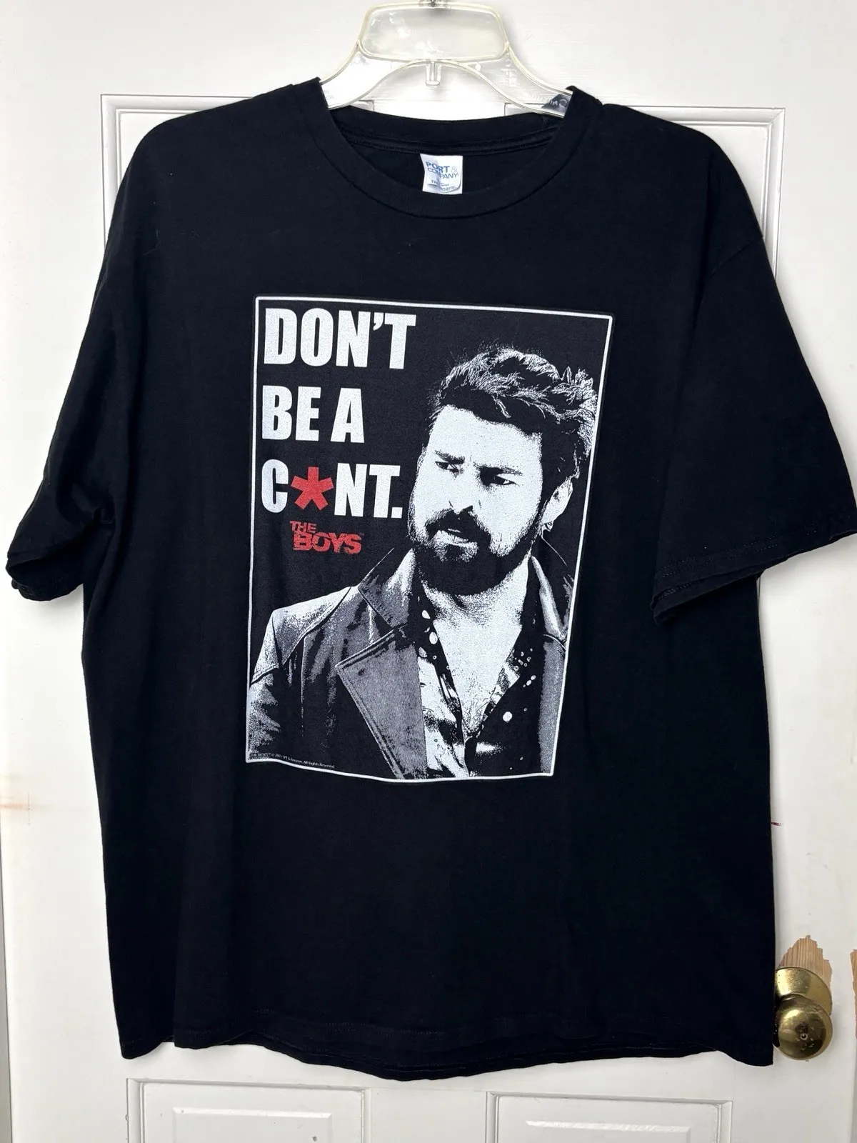The Boys Billy Butcher Herren-Grafik-T-Shirt DON'T BE A C*NT Größe XL