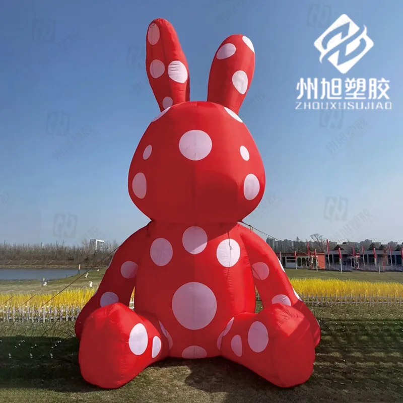 

Inflatable cartoon rabbit model, animal mascot, New Year rabbit decoration props