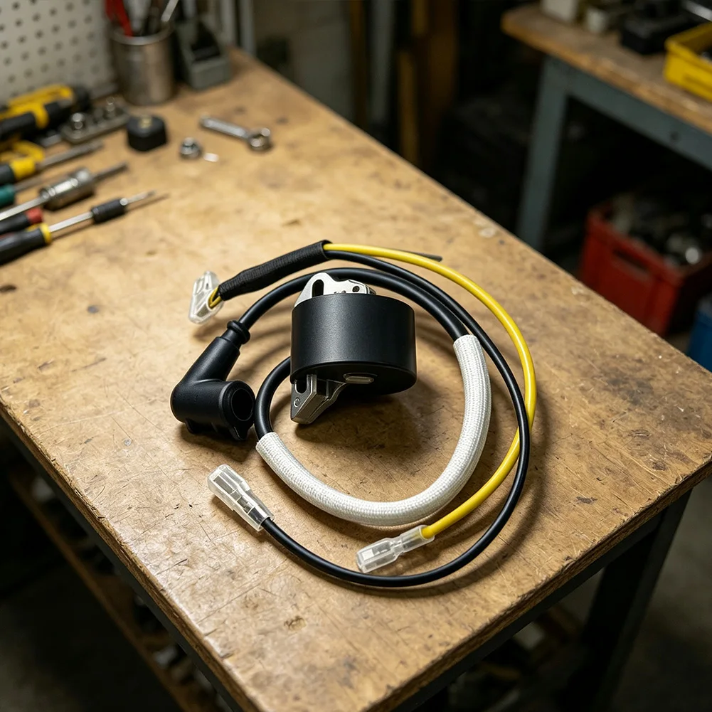 MS231 Replacement As Shown Ignition Coil Enhanced Combustion Robust Electrical Output Plug-and-Play Design For Chainsaw Repair