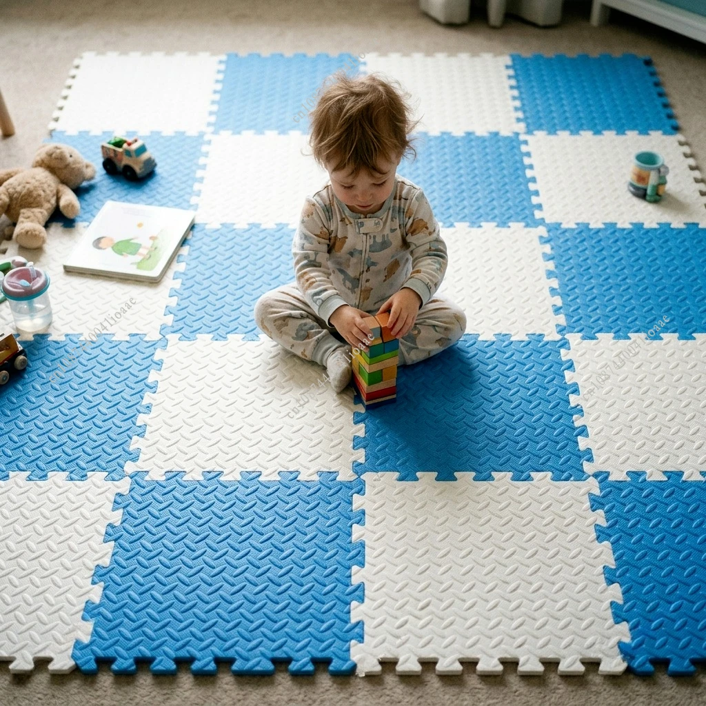 

Утолщенный детский коврик-пазл 2,5 см, 4/8 шт., 30x30 см, матрас из ЭВА-пены, детское одеяло, игровой коврик для детей