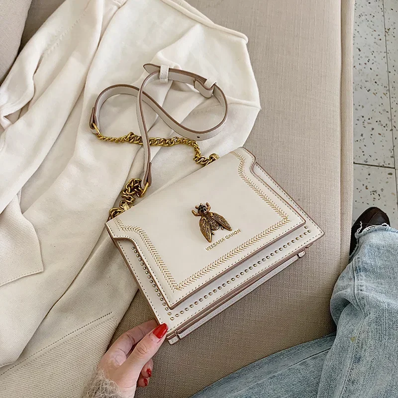 2024 New Fashion Brand Luxury Designer Handbags For Women High Quality PU Leather Shoulder Bag Aesthetic Female Cross Bags