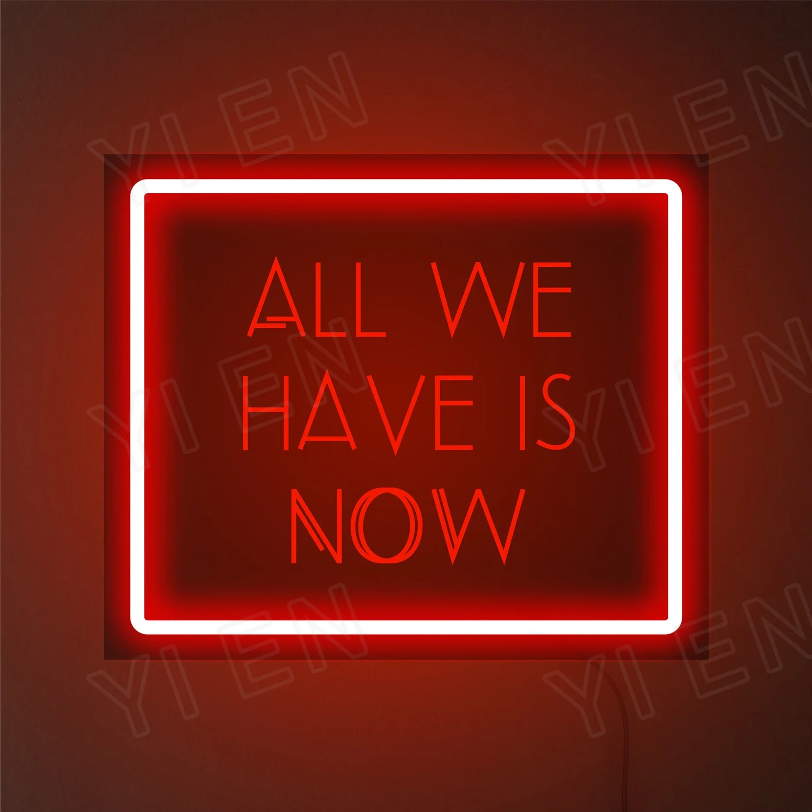 

3D All We Have Is Now Neon Sign, USB All We Have is Now Led Sign, Lnspirational Neon Sign, Motivational Neon, Neon Sign Bedroom