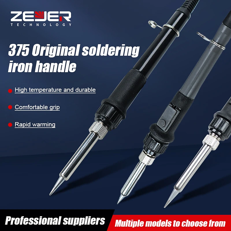 375 Original Soldering Iron Handle High Temperature And Durable Professional Soldering Machine Hot Pencil Welding Repair Tool