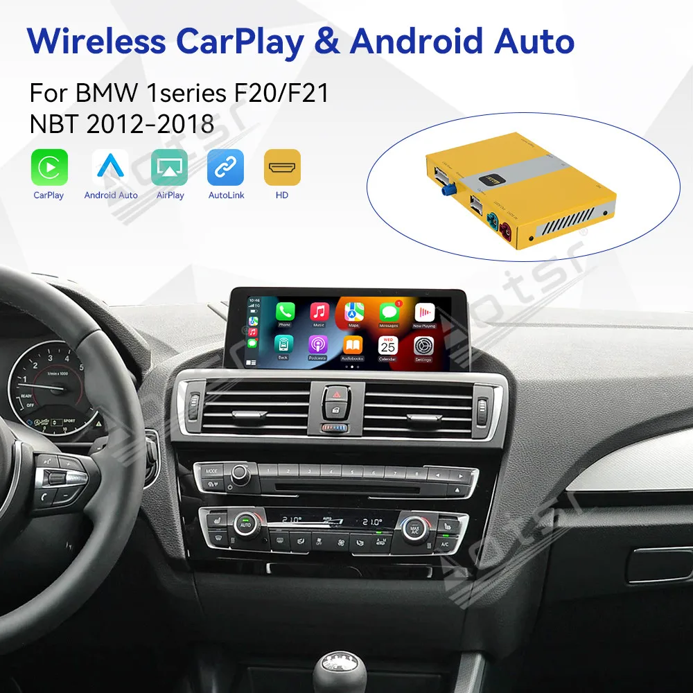 Carplay 8368 XU Decoder Android 13 Car Radio For BMW 1 Series F20 F21 NBT 2012-2018 Touch Screen Multimedia Player Navigation 4G