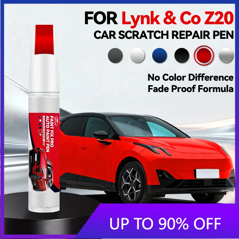 

Car Accessories Tool For 1990-2026 Lynk & Co Z20 Paint Repair Pen Touch Up Scratch Remover DIY Auto Accessories Black White