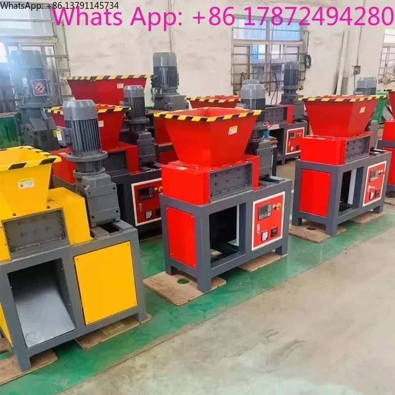 Recycling Metal Steel Scrap Mini Shredder Portable Scrap Mini Shredder Waste Plastic Crusher Shredder Machine