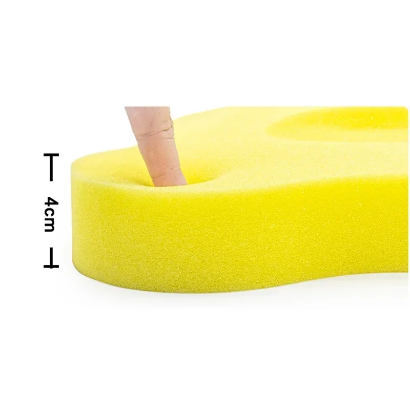 Sponge Baby Bath Mat Non-slip Sponge Mat Anti-skid Bathtub Infant Bath Pad Newborn Seat for Baby Care