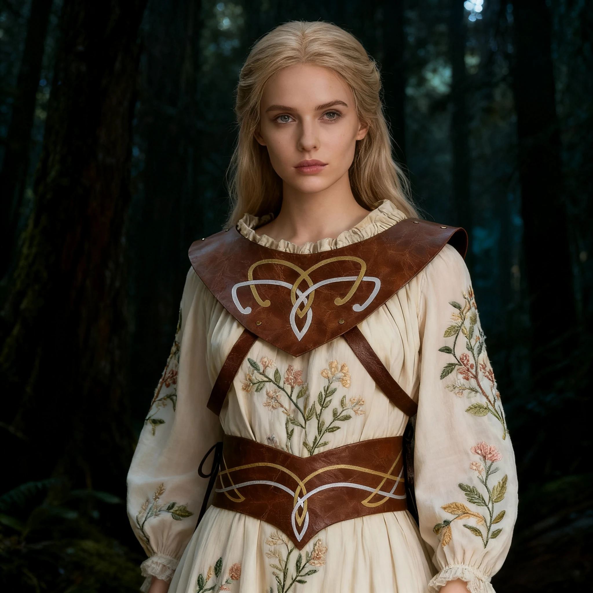 حزام خصر عريض من الجلد البني الأنيق للنساء في العصور الوسطى، مشد خصر عريض قابل للتعديل لـ Ren Faire #1