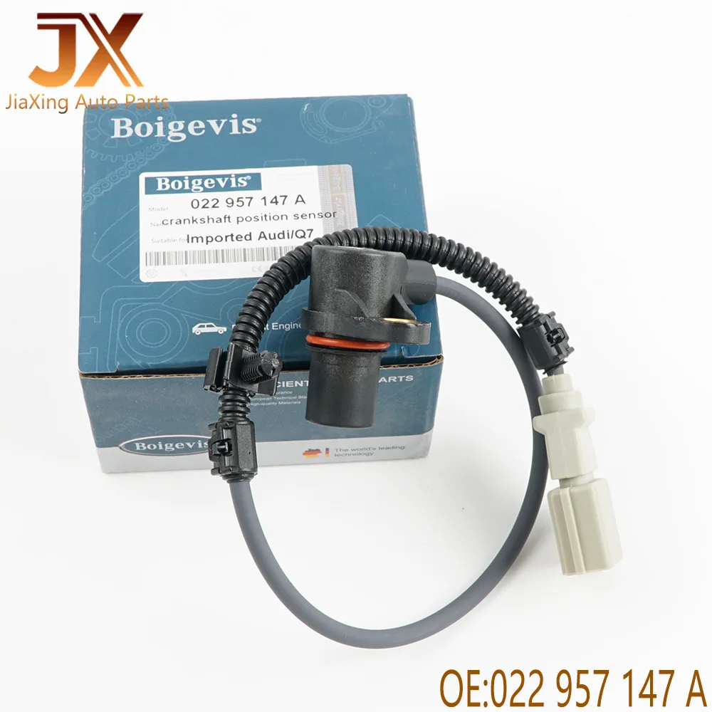 

022957147A Датчик положения коленчатого вала двигателя автомобиля для Германии Audi Q7 2007-2010 Volkswagen Touareg OEM 021906433E 021957147