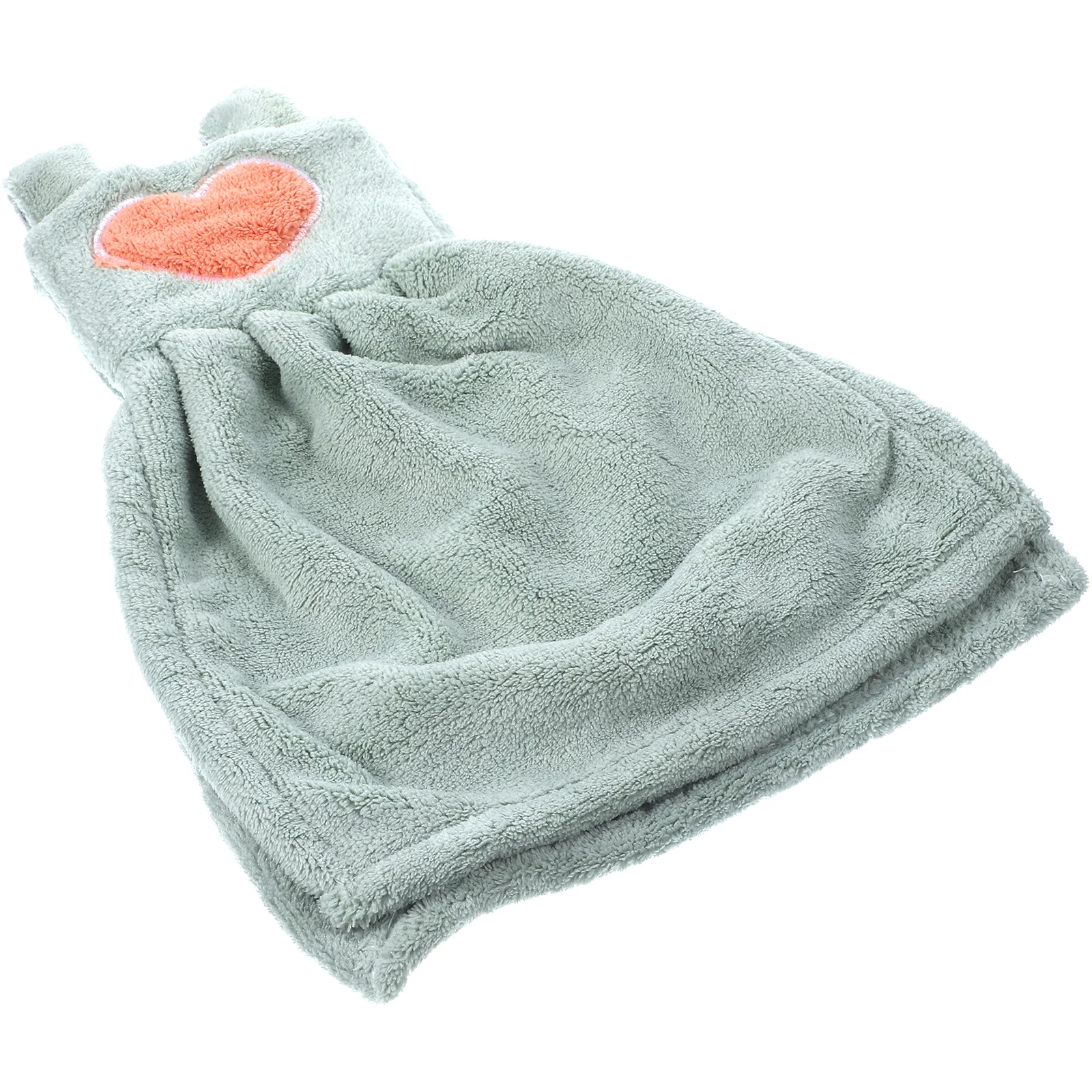 

1Pcs Dress Pattern Coral Fleece Hand Towel Super Absorbent Lightweight Towel for Bathroom Sink Cleaning Reusable Wash Cloth