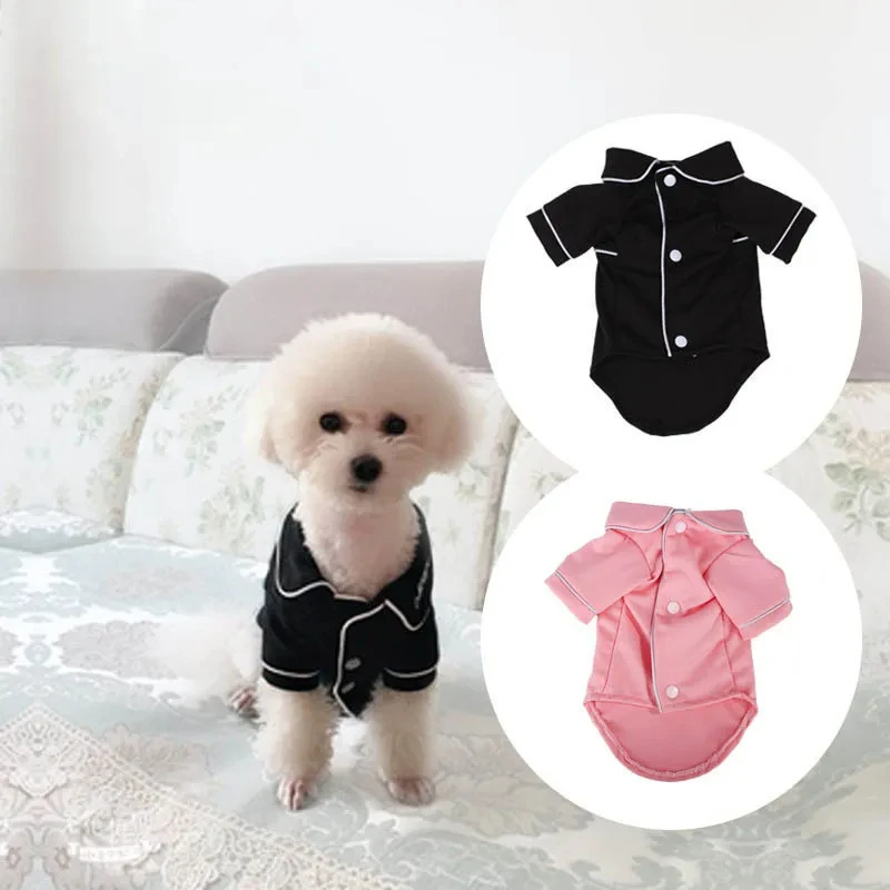 Pet French Bulldog Pajamas Fashion Pets Dogs Clothing Chihuahua Puppy Outfit Small Medium Dogs Costume Pet Clothes Ropa Perro