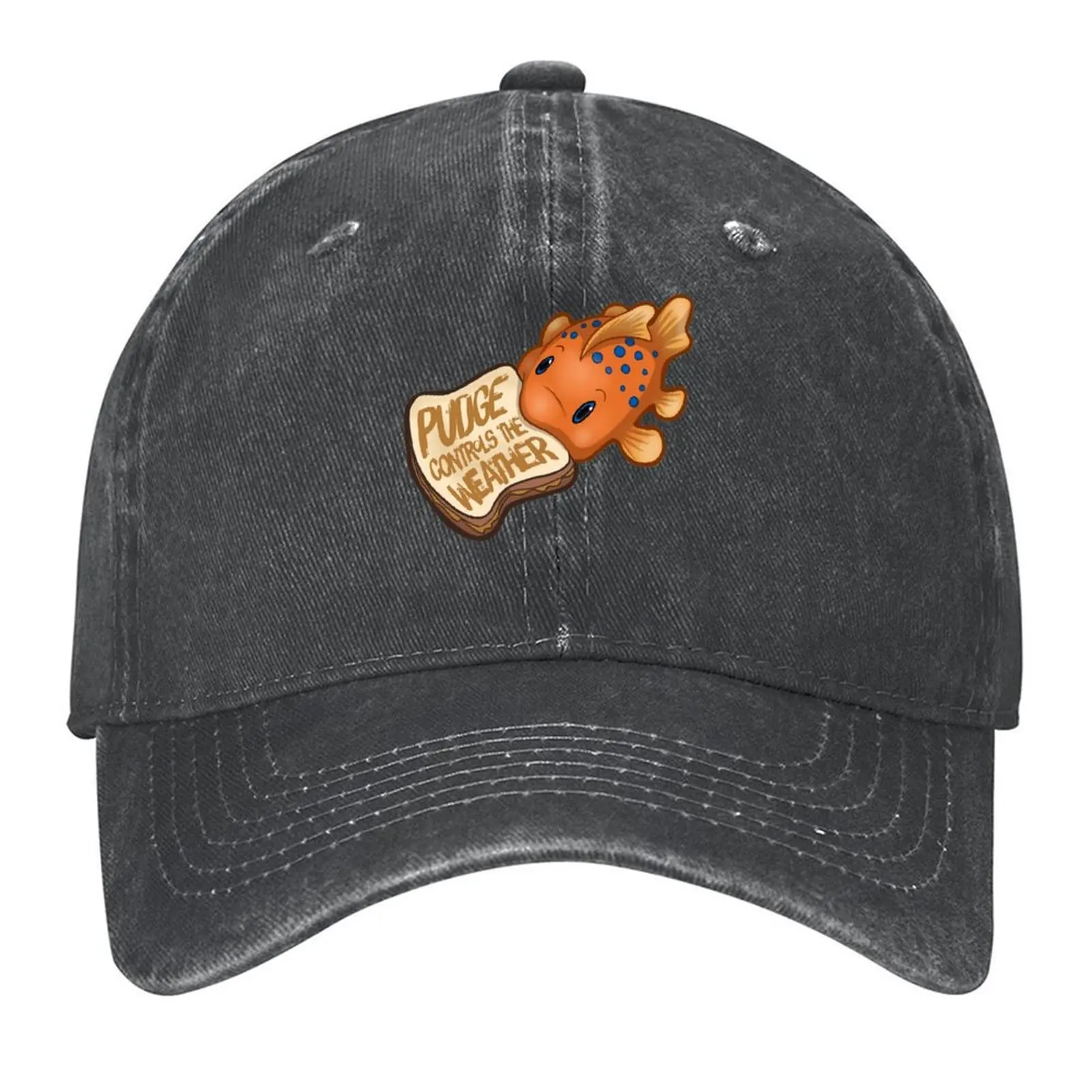 

pudge the fish Baseball Cap Golf Hat Fishing cap Uv Protection Solar Hat Sun Cap For Girls Men's