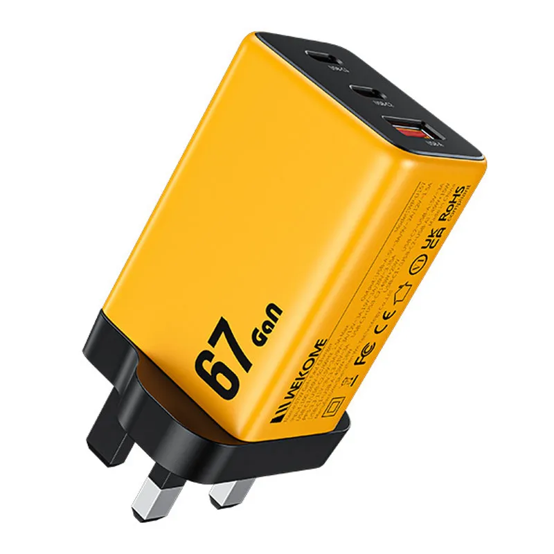 

Luxmoc 67W GaN Super Fast Charger USB Type-C Charging Port UK EU Plug Fast Charger Fast Charger For iPhone For Huawei