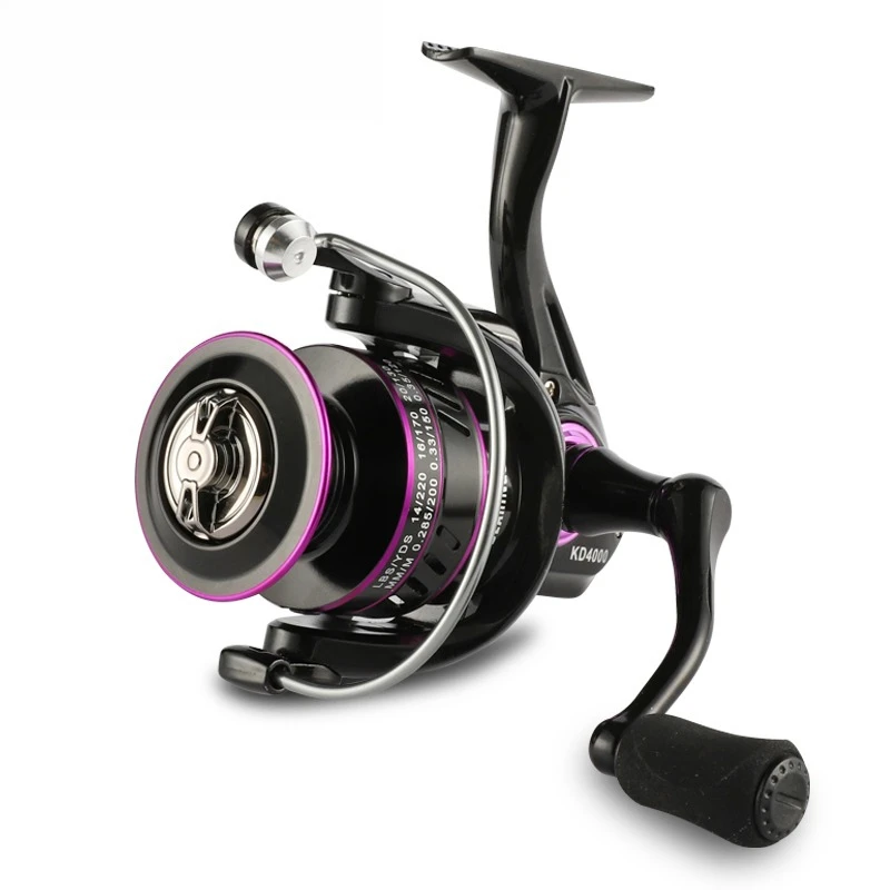 EASYFISH KD PRO/KD 1000-6000 Fishing Telecast Spinning Reel Large Capacity Road Runner Bait Reel Saltwater Fishing Reels