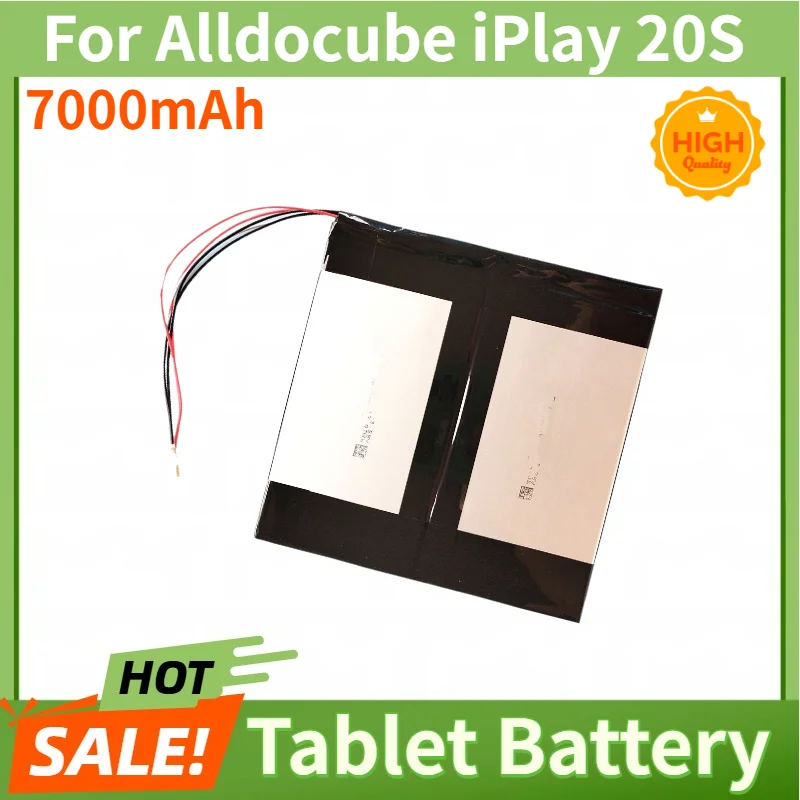 7000mAh Battery For Alldocube iPlay 20S Tablet High Quality Replacement Battery