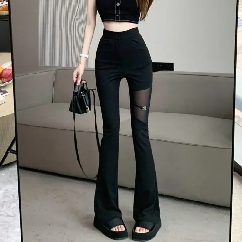 

Spring Autumn Woman Trousers Leggings Skinny Elastic Slim Pants for Women All Medium High Quality Trends 2024 Slacks Harajuku G