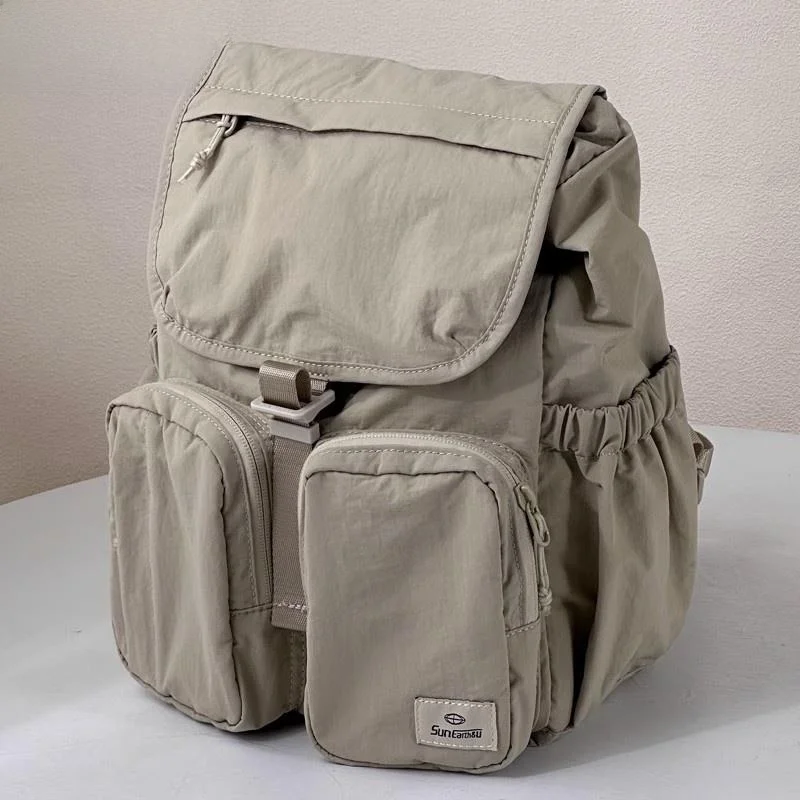 

Ультралегкая модная нейлоновая сумка-рюкзак для путешествий, универсальная, с двумя лямками, дышащая, удобная, для молодежи, для активного отдыха на природе