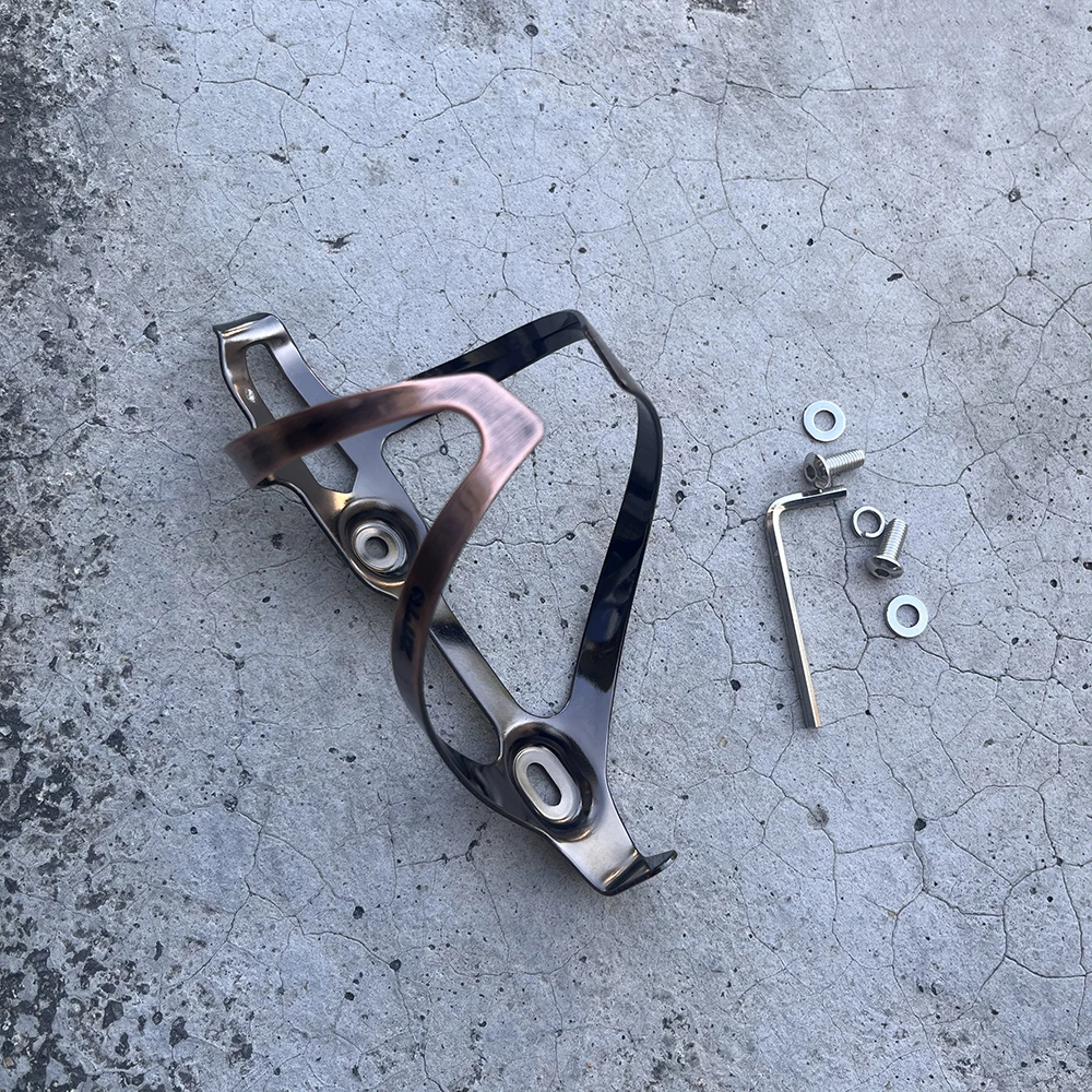 ZTTO Ultraleichter Fahrrad-Flaschenhalter Tan Ecru Leichter Flaschenhalter MTB Rennrad Wasserflaschenhalterung 30g