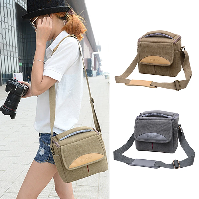 Portable Camera Bag Shoulder Crossbody Outdoor Leisure Waterproof And Rainproof Camera Storager Bag