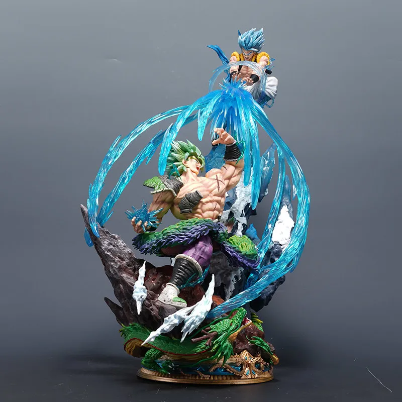 

Dragon Ball Broly Vs Gogeta Peak Battle Scene Statue Anime Action Figure Resin Collectible Decor Gift For Anime Fans Collectors