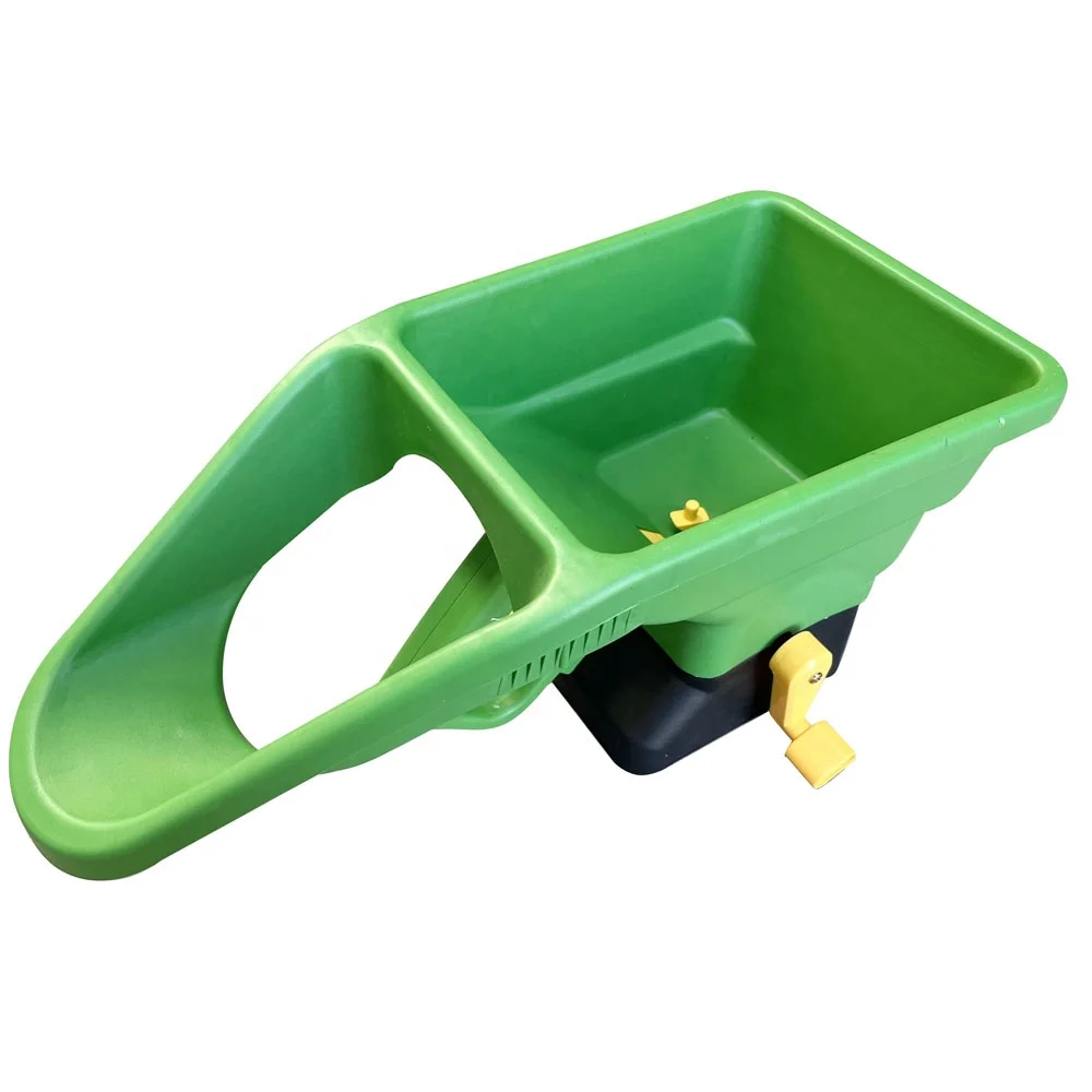 Hand-Held Broadcast Seed Spreader Fertilizer Pro Handy Lawn Gardening Soil Spreader