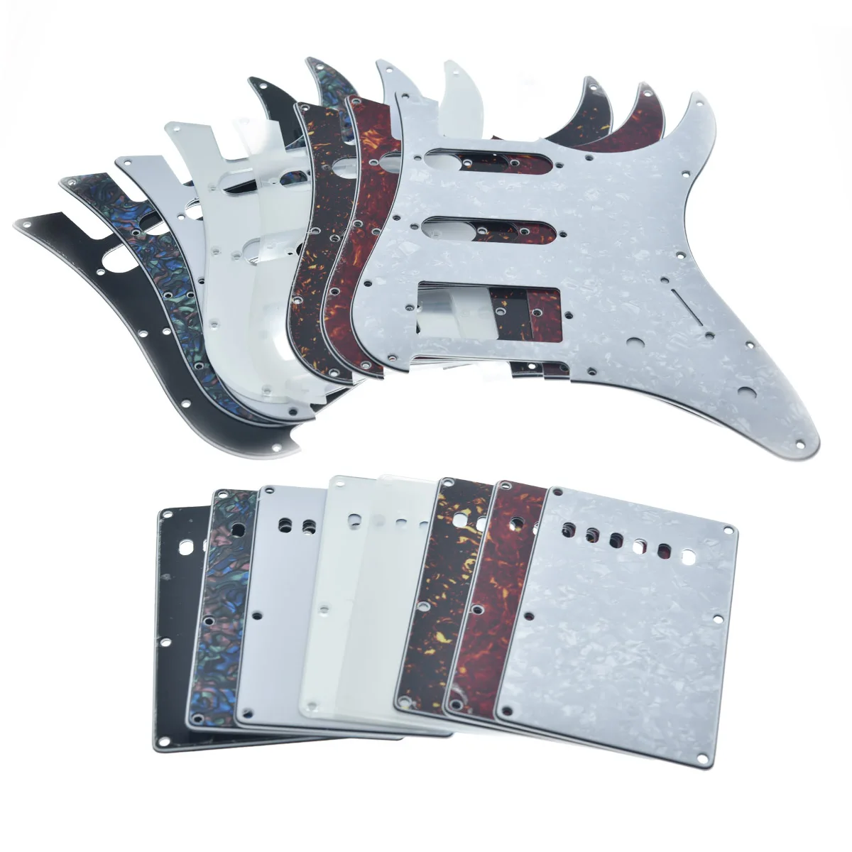 Kaish HSS/SSS Pickguards and Back Plate with Screws for Yamaha PACIFICA