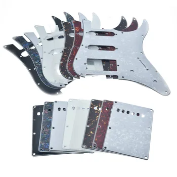 Pickguards Kaish HSS/SSS e placa traseira com parafusos para Yamaha PACIFICA