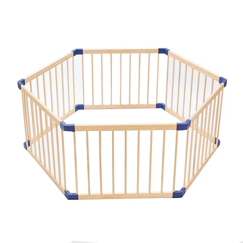 Solid Wood Baby Playpen Fence Children Safety Fence Playground playpen Indoor Kids Fence Baby Activity Supplies Game Crawling