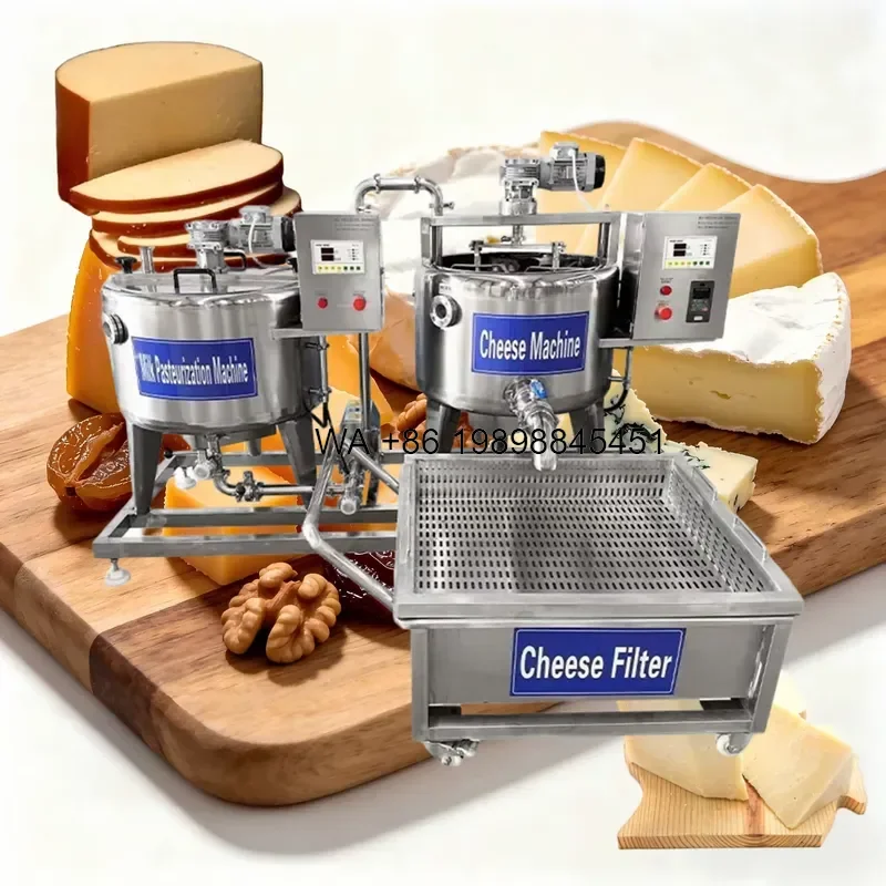 Wmwmnu for Industrial Cheese Vat 500L Processed Cheese Equipment Stainless Steel Havarti Manchego Cheese Maker Reliable