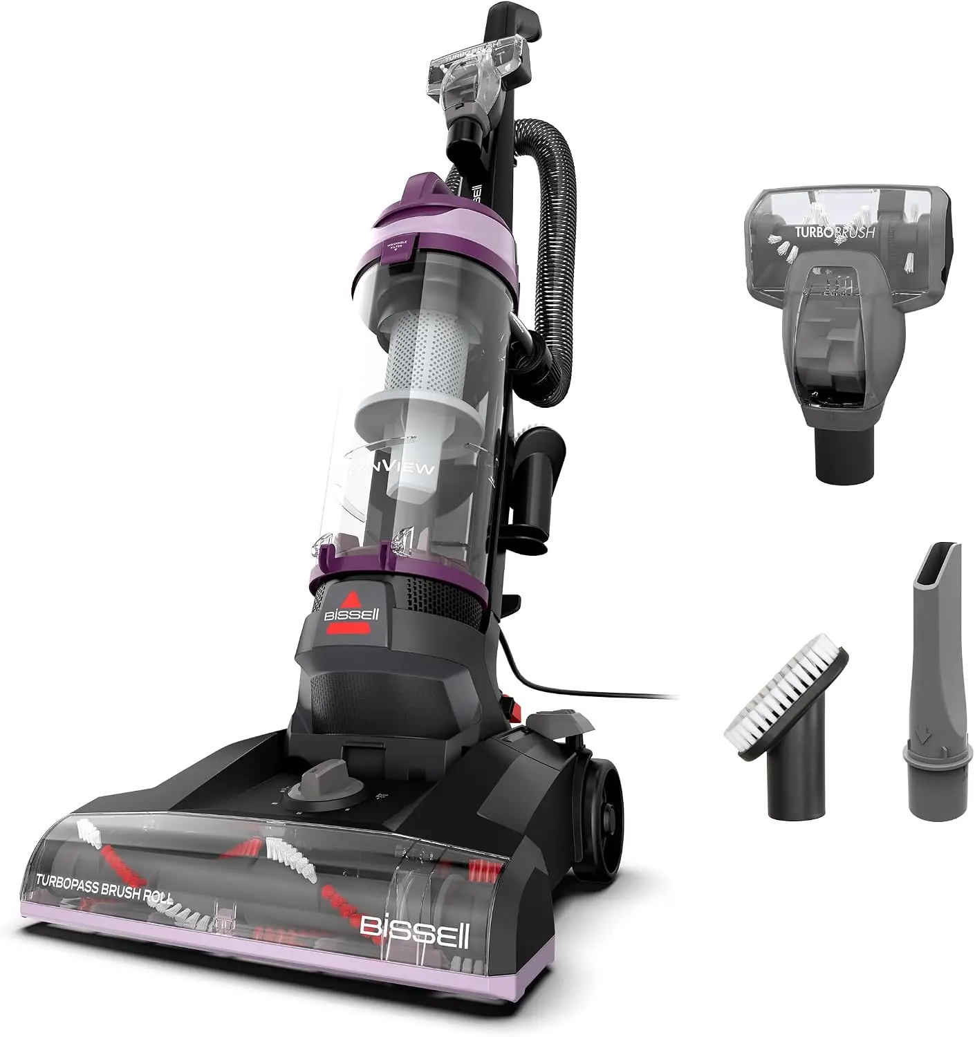 CleanView Upright Vacuum with Pet Hair Brush Roll, Powerful Suction, Pet Hair Tools, Large Dirt Container, 4438