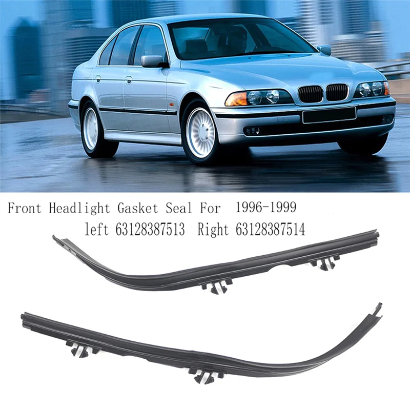 

Прокладка передней фары автомобиля для BMW 5 серии E39 1996-1999 гг. Уплотнительная лента для фар