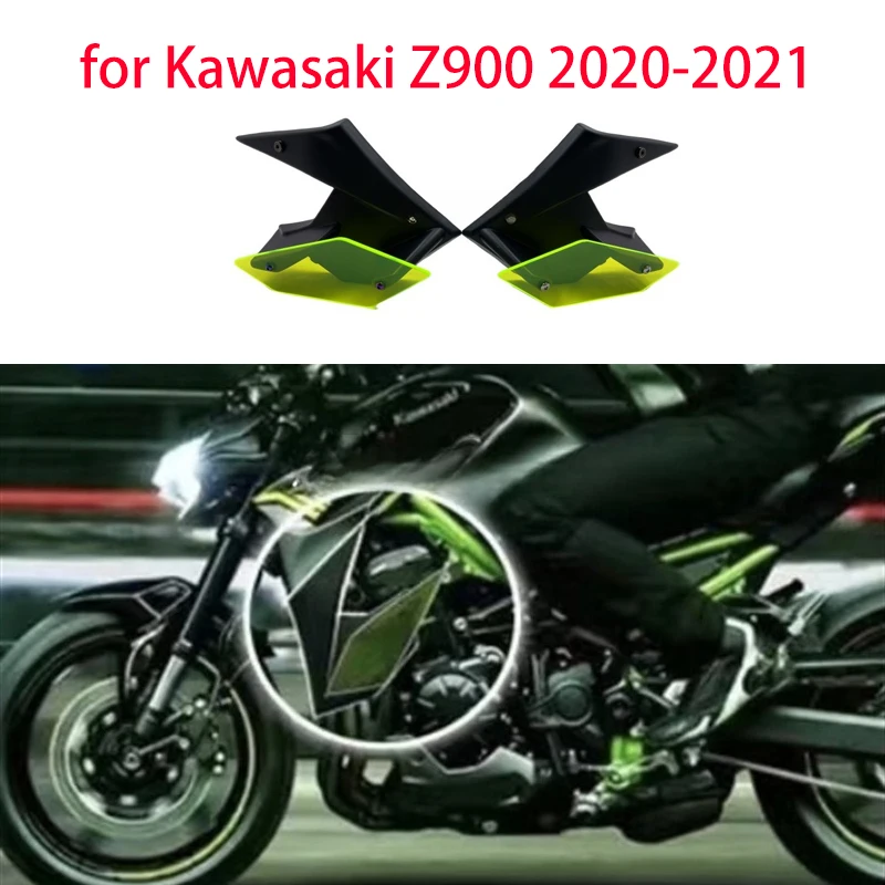 

Modification accessories suitable for Kawasaki Z900 2020-2021 modified side fixed wind wing side spoiler fixed winglet fairing