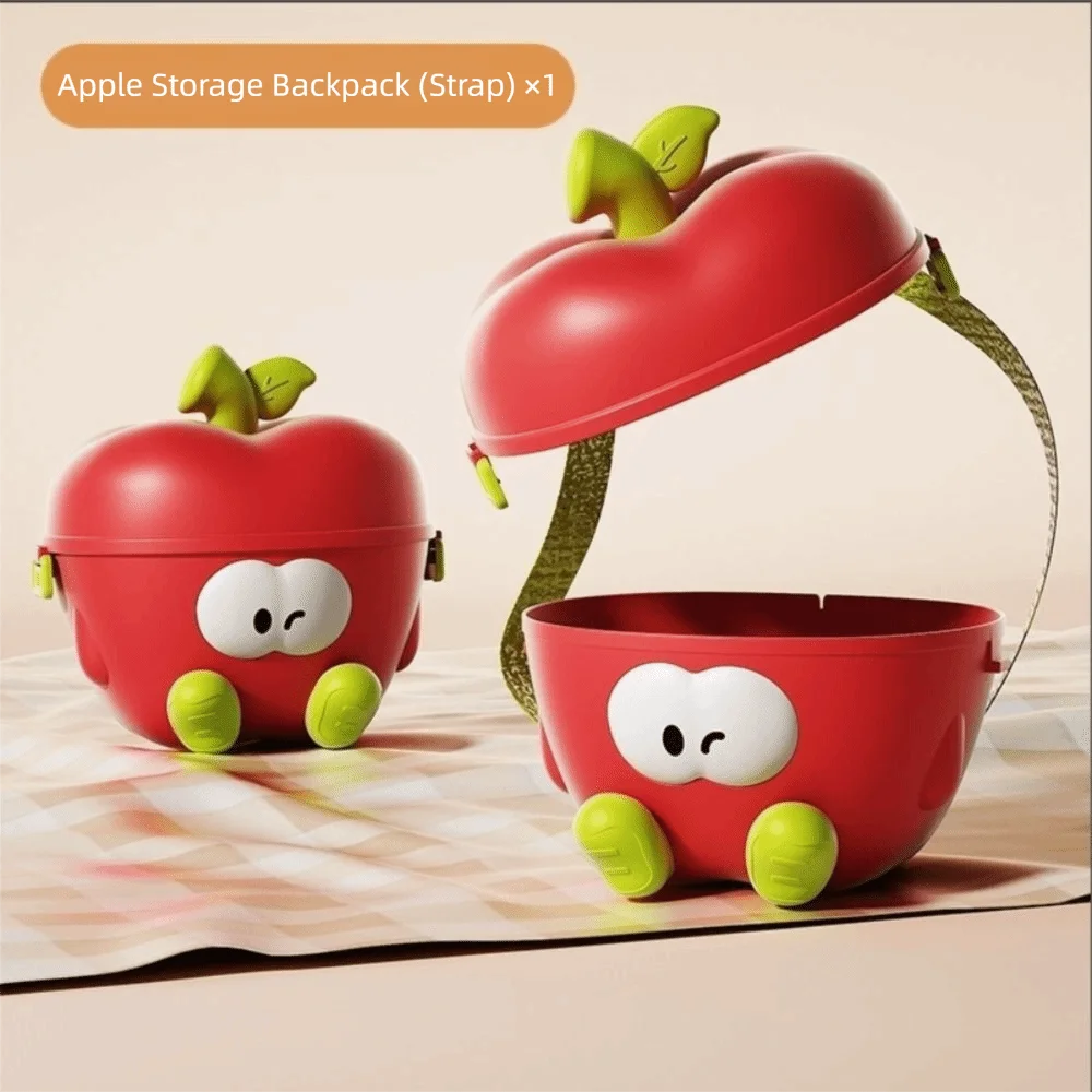 Set da taglio per frutta in ABS Contenitore grande Gioco carino Accessori da cucina Set educativo Gioco per bambini Gioco da cucina con cibo