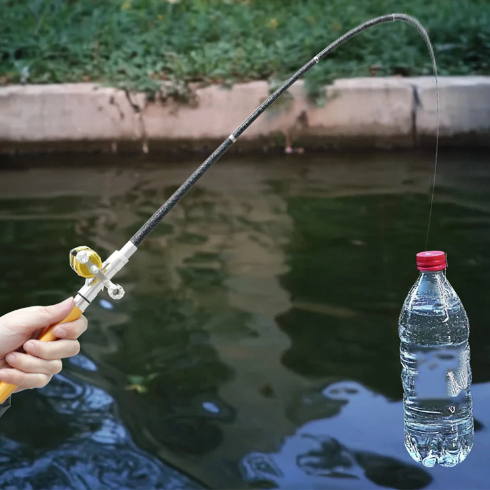 Taschen-Angelrute, Angelrute, Camping, Angeln, Ausflug, Geschwindigkeitsverhältnis 5,1 1, 500 g, Angelgewicht, beste Angelrute für Reisen