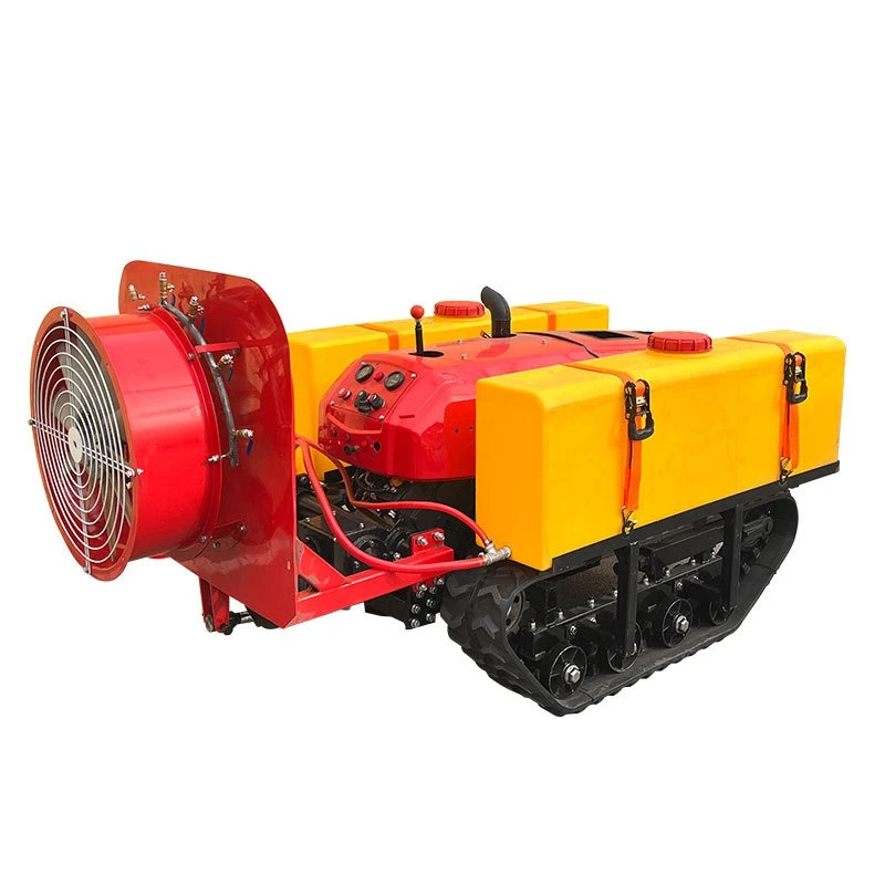 

Remote control crawler dispenser air supply dispenser