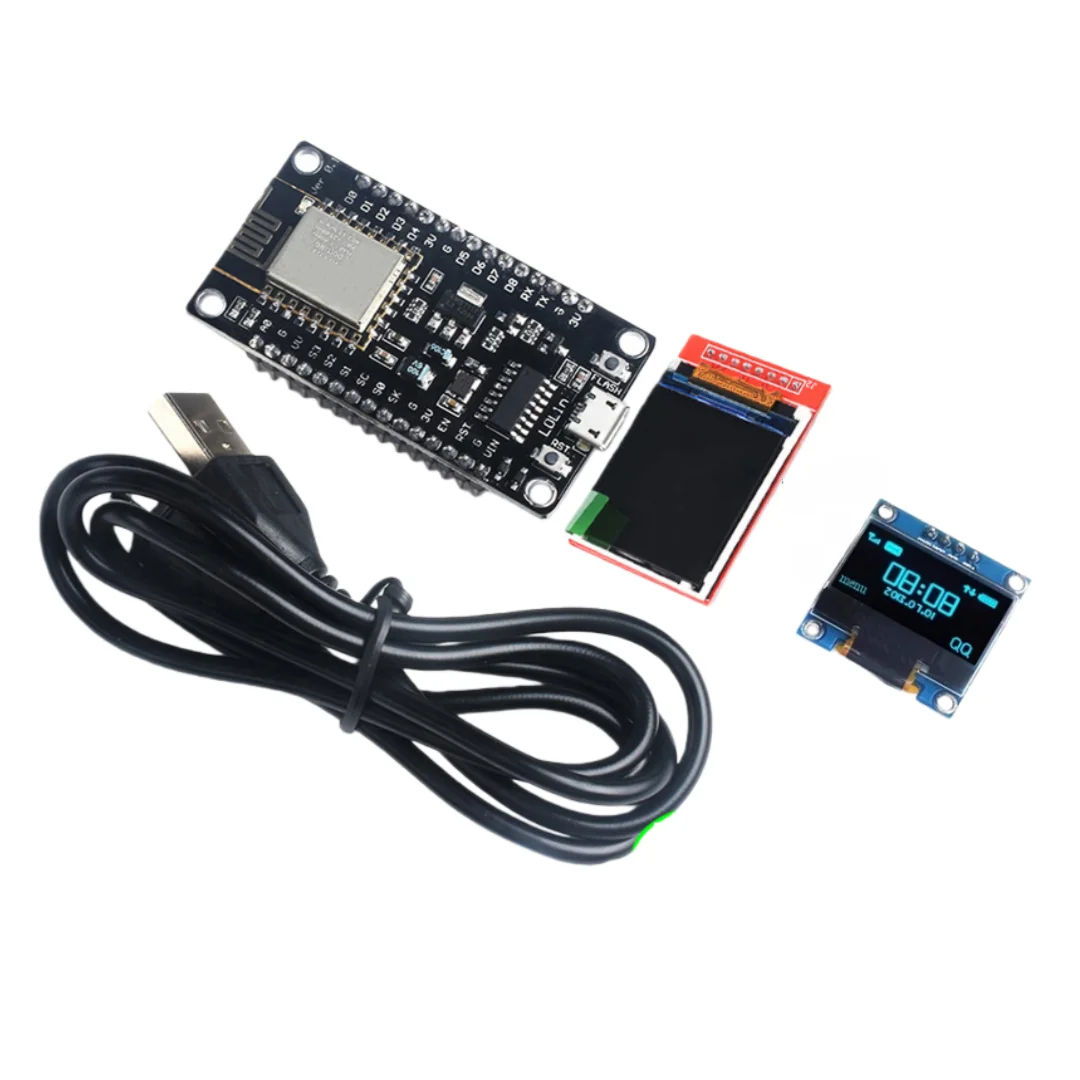 ESP8266 Serial WiFi Module CH340 NodeMCU Lua V3 IoT Development Board LCD Kit